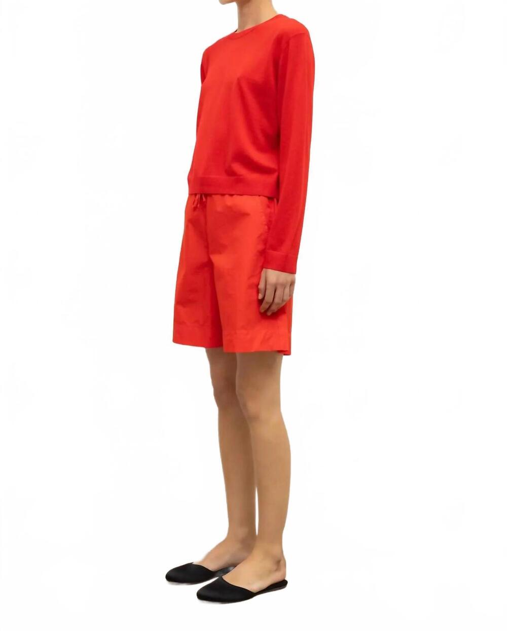 NEW LESET kyoto carpenter short in cerise - Picture 2 of 6